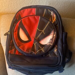 Spider-Man Black and Red Backpack
